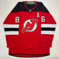 thumbnail image 3 of Autographed/Signed Jack Hughes New Jersey Devils Authentic Red Hockey Jersey Fanatics COA, 3 of 3