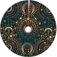 thumbnail image 2 of Magical Astrology Christmas Tree Skirt 36 Inch Christmas Tree Decorations Outdoor Christmas Decorations Indoor Xmas Decor for Tree Fall Tree Skirt for Home Decorations, 2 of 6