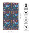 thumbnail image 2 of KLL Marine Inhabitants Ultra Absorbent & Soft Hand Towels for Bath, Hand, Face, Gym and Spa-27.5x16in, 2 of 7