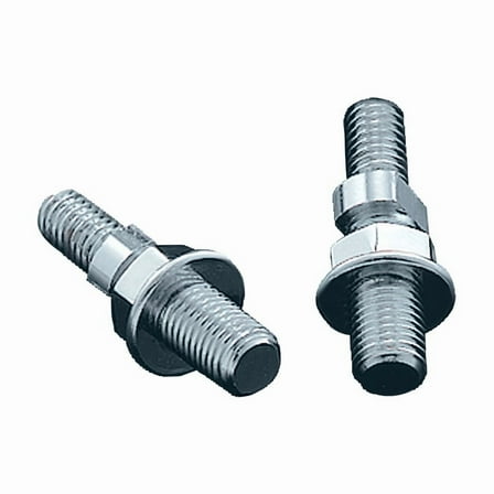 Kuryakyn Mirror Adapters, M10 to 5/16", Chrome