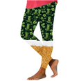 thumbnail image 4 of Awdenio Yoga Pants for Women Plus Size St. Patrick's Day Leggings for Women High Waist Stretchy Elastic Leggings Pants, 4 of 7