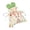 Green, variant on CoreLiving Easter Bunny Treat Bags with Drawstring Velvet Small Gift Bags Reusable Bulk Goodie Baskets for Easter Egg Hunt Party Favor Candy Holders Bunny Birthday Decorations