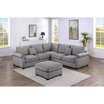 Poundex 4-Piece Sectional Set