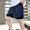 thumbnail image 4 of Fancifize 2 in 1 Sweat Shorts for Teen Boys Kids Elastic Waist Quickly Dry Workout Athletic Short Pants Size 7-17, 4 of 7