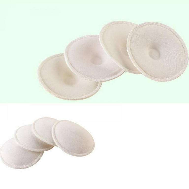 Natural Cotton Washable Nursing Pads (8 Pads) Anti-overflow Baby