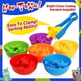 thumbnail image 3 of Counting Animals Toys Matching Games With Color Sorting Bowls Preschool Learning Activities For Math Montessori STEM Educational Sensory Toys For Kids, Christmas Gift, Halloween Gift, 3 of 5