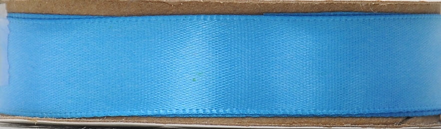 (4 pack) Offray Ribbon, Lagoon Blue 5/8 inch Single Face Satin Polyester Ribbon, 18 feet