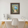 thumbnail image 5 of Wide Black Antique Gold Picture Frame 30x36 frame, 5 of 7