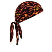 Ergodyne Chill-ItsÂ® 6615 High-Performance Dew Rag, Flames