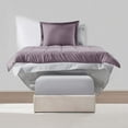 thumbnail image 7 of Virtu Twin XL Comforter Set, Bed in a bag, 7 Pc Reversible Bedding Comforter Set with Sheets, Bedding Set, Grayish Purple, 7 of 7