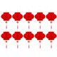 thumbnail image 2 of 10 Farolillos Papel Fortuna Impermeables para Nuevo (25 Cm) Rojo, 2 of 2