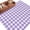 Purple, variant on Sage Green Buffalo Plaid Large Area Rugs for Bedroom Living Room, Soft Non Slip Carpet Bedside Rug, Farmhouse Green White Checkered Round Floor Cover Kitchen Accent Rug 3.3' for Dining Room/Office
