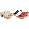 thumbnail image 2 of Journee Collection Womens Astter Tru Comfort Foam Slip On Platform Open Toe Sandals, 2 of 3
