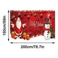 thumbnail image 2 of Bouanq Christmas Decorations Poster Of Christmas Cover Garage Door, Wall Murals, Winter,outdoor, Large Door Decoration For Interior And Exterior Decoration Of Christmas, 2 of 9