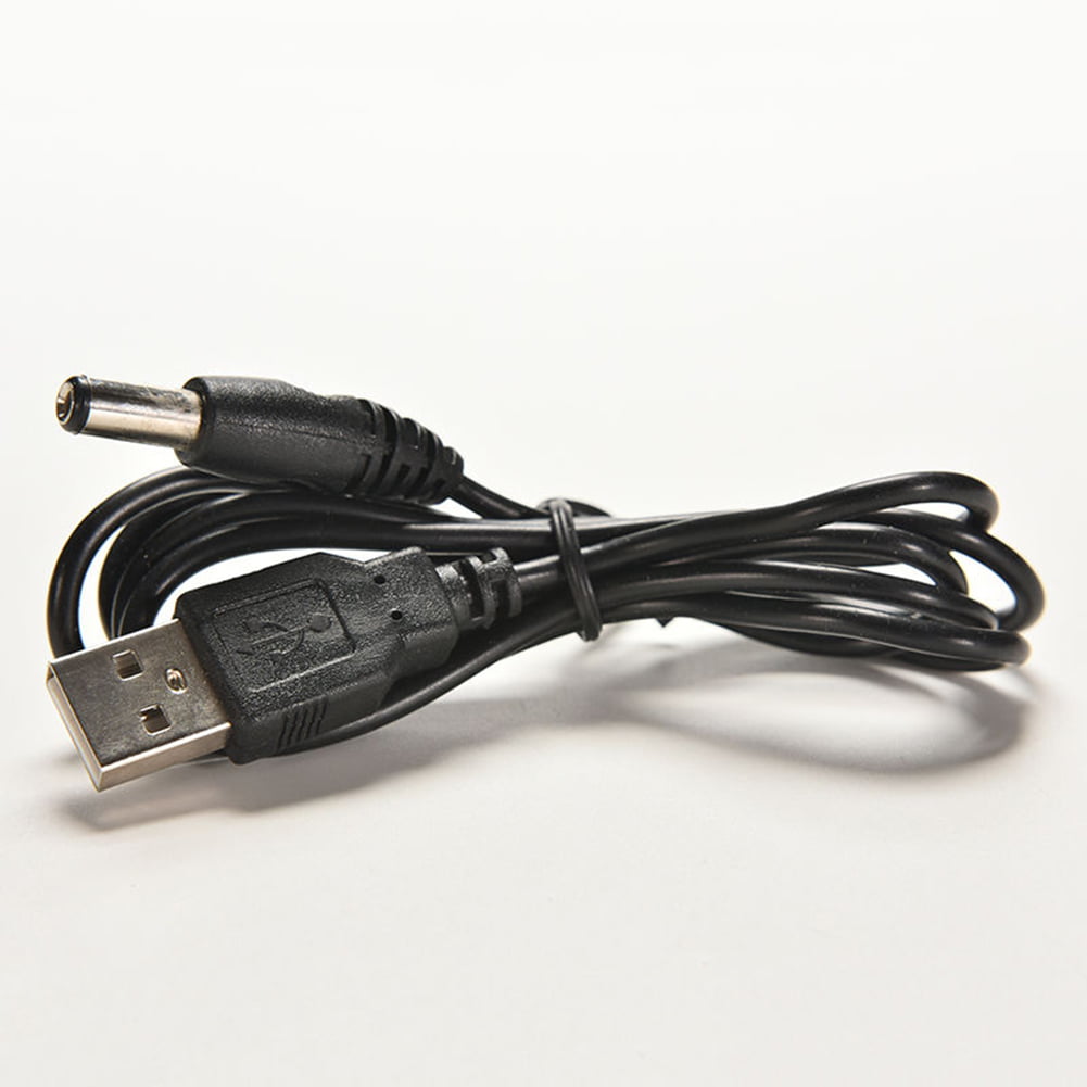 USB Male Connector to 5.5mmx2.1mm DC Plug Power Supply Charger Cord Cable 