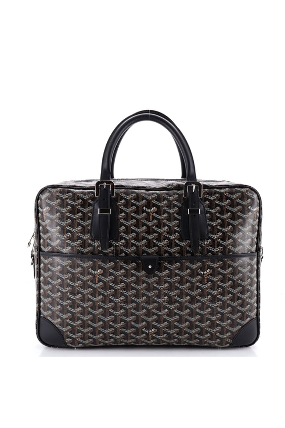Pre-Owned Ambassade Briefcase Coated Canvas MM By Rebag