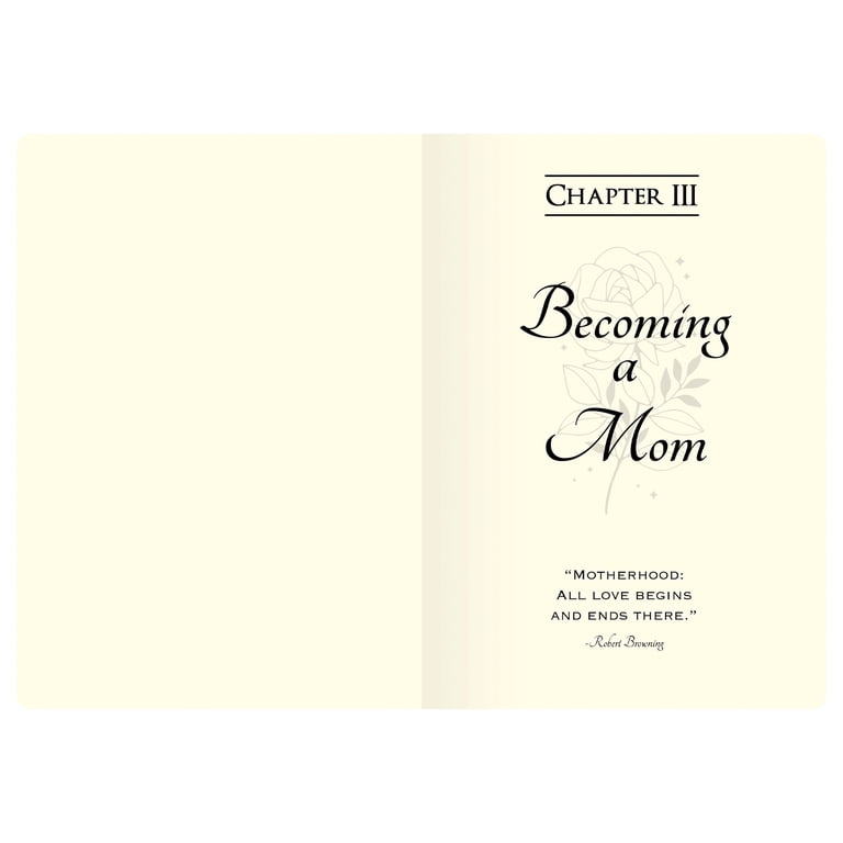 Piccadilly Mother's Story Journal, Hardcover Heirloom Keepsake photo 3