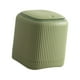 thumbnail image 5 of Barbage Bin encimera de encimera de reciclaje pequeño contenedor de reciclaje multipropósito 13.5x13.5x14.5 cm para tocador Verde, 5 of 8