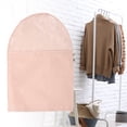 thumbnail image 6 of Unique Bargains 3 Pcs Dustproof Bottom Opening Garment Bag Pink 23.62"x17.72", 6 of 6