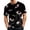 #10 Black, variant on Halloween Graphic T-Shirts for Men Horror Jack-O'-Lantern 3d Printed Short Sleeve Crew Neck T-Shirt Classic Fit Party Stretchy Daily Casual Blouse,XL,Black