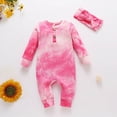 thumbnail image 2 of Gibobby Baby Girl Clothes Outfits Infant Summer Romper Soft Linen Preemie 3 6 9 12 18 24Months 2T 3T Newborn Onesie(0-3 Months,Pink), 2 of 6