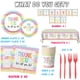 thumbnail image 3 of Juego de Platos y Servilletas de Decoración de Fiesta Agradecimiento con Tazas Desechables, Tenedore, 3 of 6