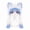 Blue white, variant on Cute Style Headpiece With Realistic Faux Furs Texture Japanese Fashion For Enthusiasts