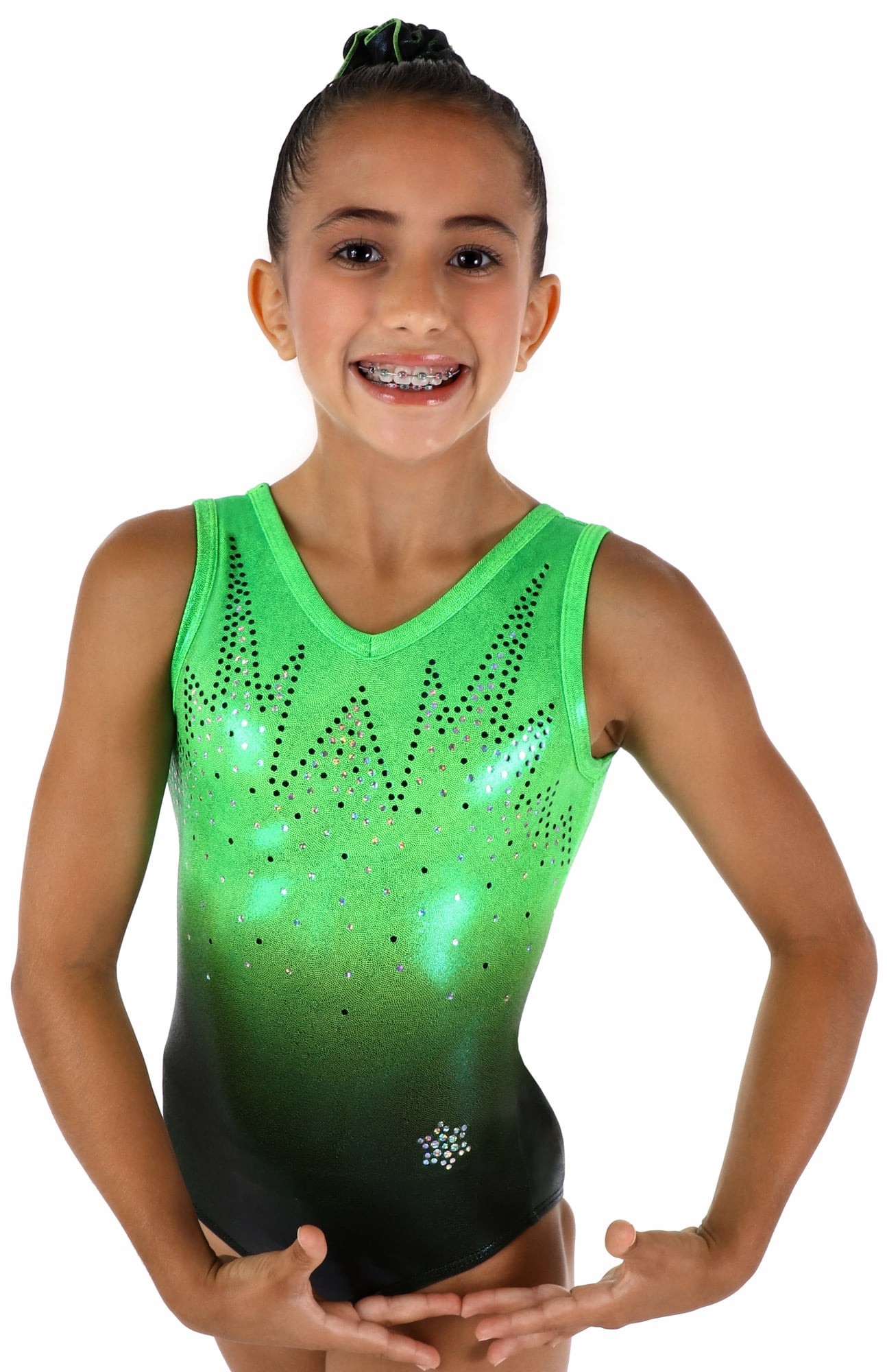neon green leotard