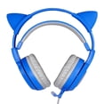 thumbnail image 1 of Auriculares estéreo para juegos con micrófono para , ordenador, teléfono móvil, auriculares de 3,5 MM de sonido desmontable para de gato,, 1 of 8