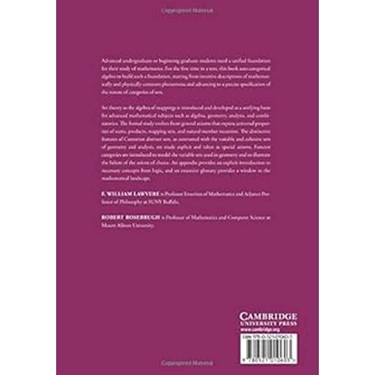 Sets for Mathematics, (Paperback) - Walmart.com