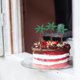 thumbnail image 4 of unbranded 30Ud Decoraciones Para Pasteles Con Inserto De Verde Para Fiestas, 4 of 6