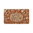 thumbnail image 2 of Oioii Welcome Fall Front Door Mat Outside Entrance 15.3x23.6in Autumn Halloween Thanksgiving Pumpkin Leaves Doormat Outdoor Entrance Home Decor, 2 of 6