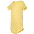 thumbnail image 2 of Bella Canvas Cache-Couche en Jersey pour Bébé, 3-6, Jaune, 2 of 3