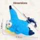 thumbnail image 2 of Interactive Cat Toys, Rechargeable Chirping Flapping Bird(no Flying), 2 of 5