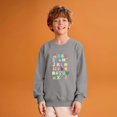 thumbnail image 3 of Alphabet Graphic Pullover Sweatshirt for Children's Long Sleeve Crewneck Top Soft Casual Loose Fit Comfortable Wear, 3 of 5