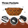 thumbnail image 4 of Naloa Halloween Print Running Belts for Men Women,Running Fanny Pack with 2-Zipper Pockets,Waterproof Waist Pack for Travel Hiking Running Outdoor Sports, 4 of 8