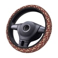 thumbnail image 6 of Lsque record Skull rock Ultra Soft Car Steering Wheel Cover for Women, Standard 15 inch Size for Truck Van SUV Auto, 6 of 8