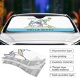 thumbnail image 5 of Windshield Sun Shade Foldable Car Front Window Sunshade For Car Suv Trucks Vans - Best Heat Shield Blocker Visor Cover Blocks Uv Rays And Keeps Your Vehicle Cool-Small, 5 of 5