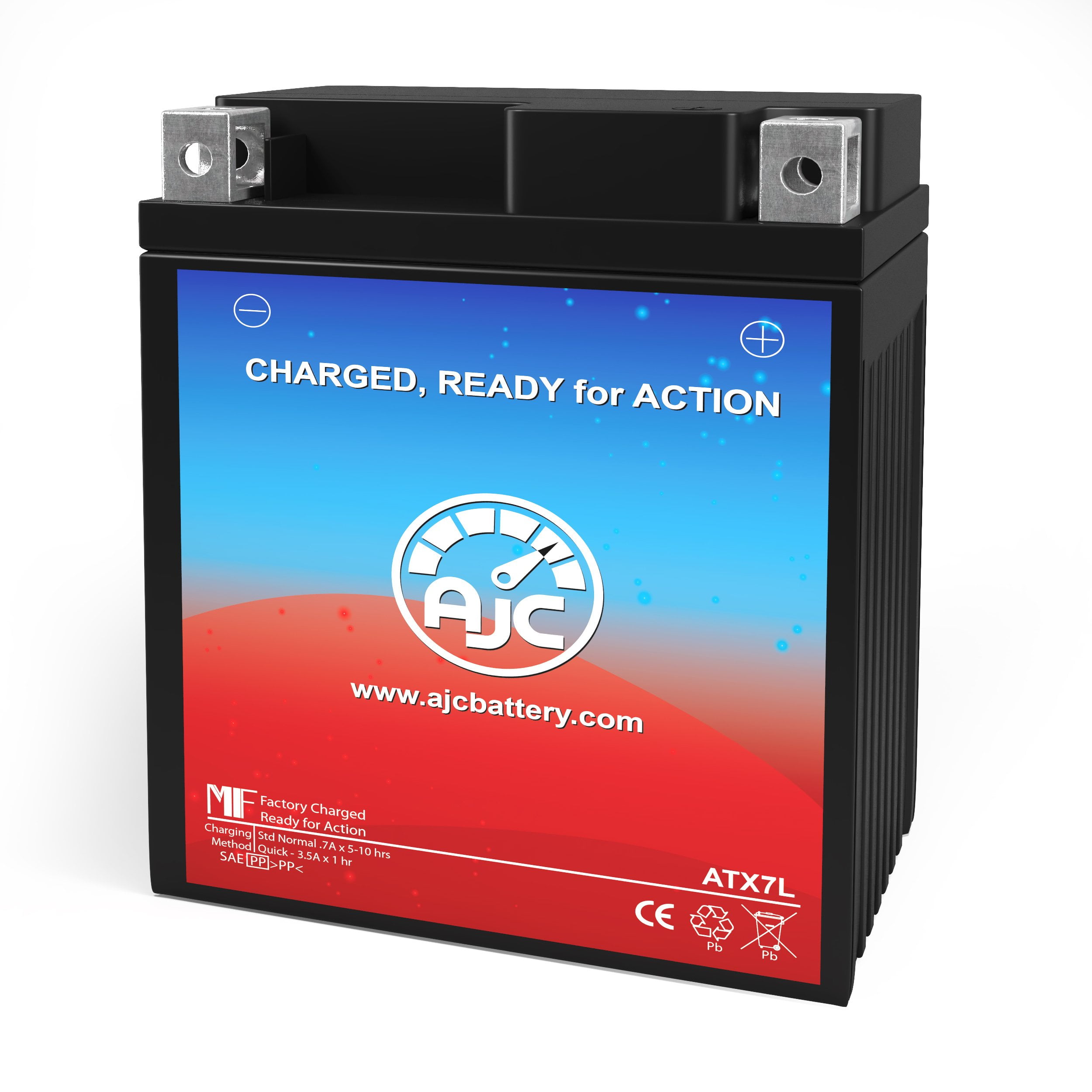 2008-2014 This is an AJC Brand Replacement Bombardier DS 450 450CC ATV Replacement Battery 