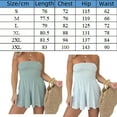 thumbnail image 5 of Strapless Off Shoulder Pleated Short Romper,Strapless Sleeveless Ruched Waist Ruffle Dress, 5 of 9