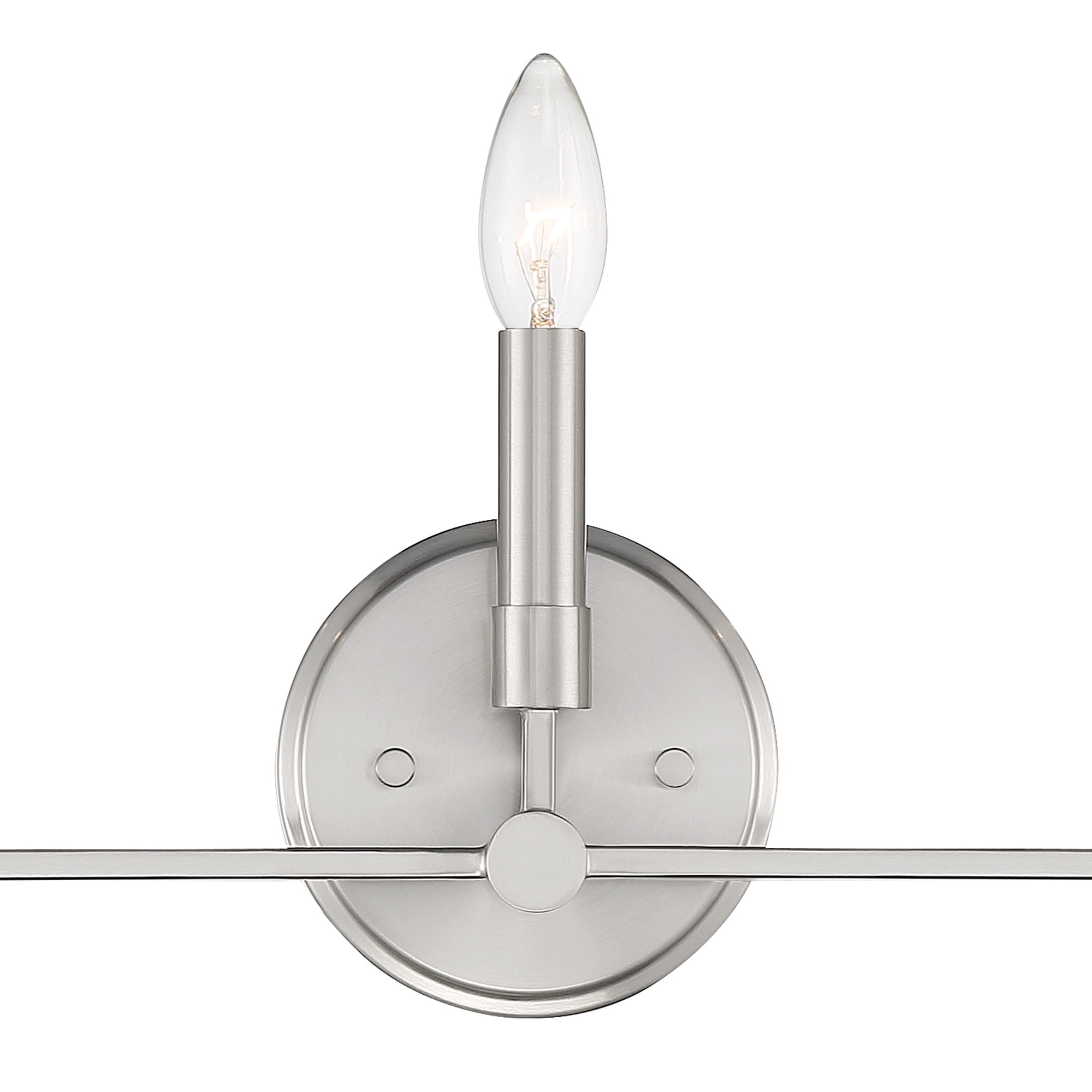 Designers Fountain Summit 3 Light Brushed Nickel Bathroom Vanity Light Fixture, D269C-3B-BN