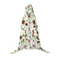 thumbnail image 7 of Honeii Cute Bear Print Poncho Cape, Cloak Coat, Snuggly Hooded Wearable Blanket, Hooded Cape For Teenagers,Halloween Costumes-Medium, 7 of 7