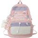 thumbnail image 1 of Mochila escolar japonesa con lindas mochilas kawaii Mochila estética Mochilas para niñas de 8 a 10 años (rosa), 1 of 2
