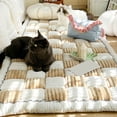 thumbnail image 3 of Cotton Sofa Protective Cover - Non-Slip & Scratch-Resistant - Quilted Design for Couch, Window Seat & Pet Furniture, 3 of 3