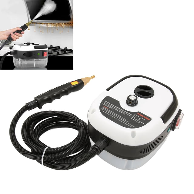 High Pressure Steam Cleaner, Various Accessories Steam Cleaning Machine Easy Operation US Plug 110V Safe Protection Multipurpose for Car