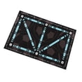 thumbnail image 3 of koolsoo Football Training Mat for All Levels Anti Slip Agility Footstep Training Mat Blue, 3 of 9