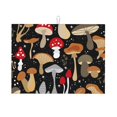 thumbnail image 1 of Balery Various Mushrooms Alfombrilla de Secado para Cocina, 18x24 Pulgadas, Súper Absorbente para Platos y Encimeras, 1 of 7