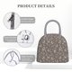 thumbnail image 4 of Disketp Retro Bunny Bolsa Térmica para Almuerzo, Lonchera con Abertura Amplia y Gran Capacidad, Organizador Reutilizable para Mujeres, Hombres y Adultos, 4 of 6