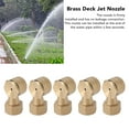 thumbnail image 4 of Boquilla De Jet De Cubierta De Latón, Boquillas De Fuente De Agua Fácil De Instalar Brass 5pcs Para Hotel, 4 of 7