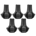 thumbnail image 1 of Accesorio para bastón de trekking, 5 piezas, accesorio para alpenstocks, cubierta para pies redonda, cubierta para pies redonda, innovación moderna, 1 of 8